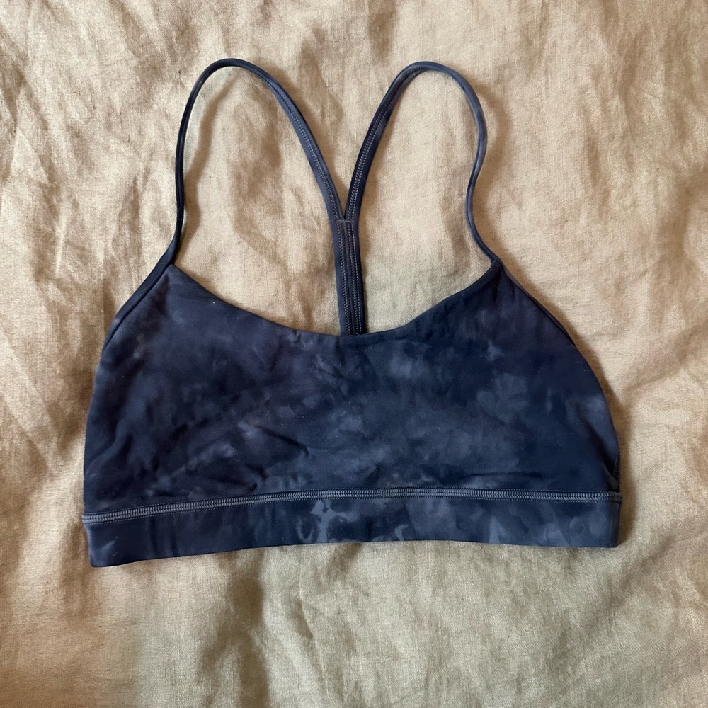 Lululemon Flow Y Bra Diamond Dye size 8